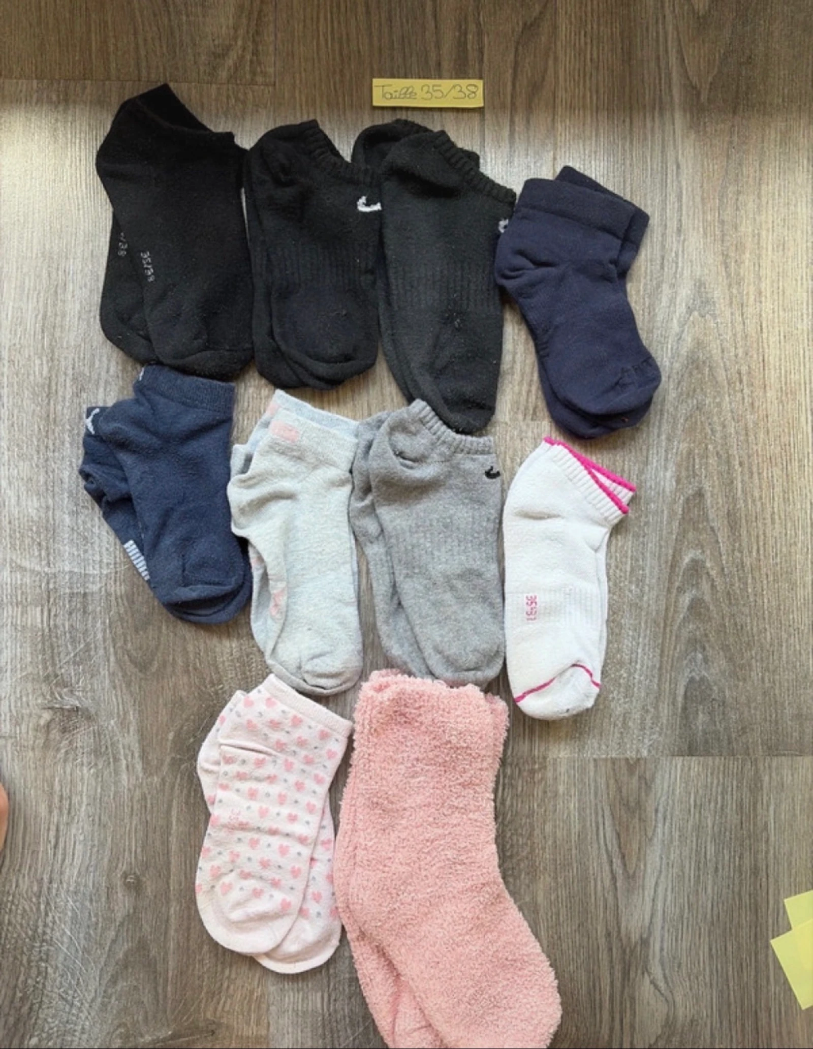 Set van 4 paar sokken 35/38 – photo 2